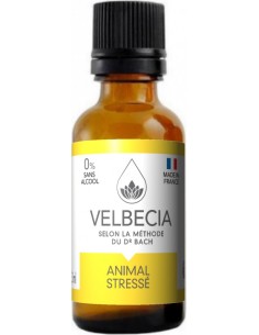 Fleurs de Bach Velbecia Animal Stressé
