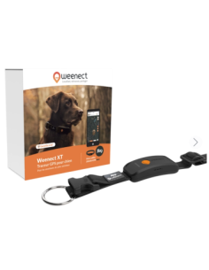 Collier GPS pour chien- Weenect XT - Noir ou Orange