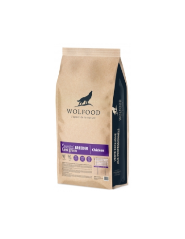 Essential breeder low grain WOLFOOD 20 kg