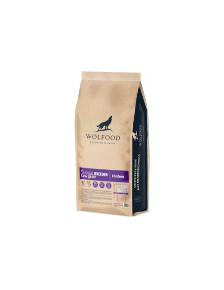 Essential breeder low grain WOLFOOD 20 kg