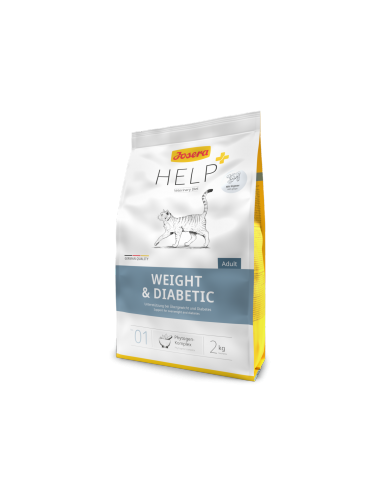 Croquette JOSERA HELP WEIGHT & DIABETIC pour chat adulte