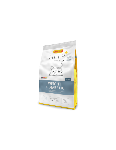 Croquette JOSERA HELP WEIGHT & DIABETIC pour chat adulte