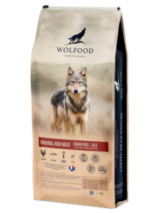 WOLFOOD original high meat - sac de 12kg