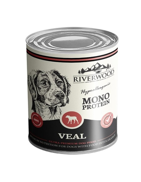 Pâtée Mono-Protéique Veau RIVERWOOD - Nourriture humide pour chien
