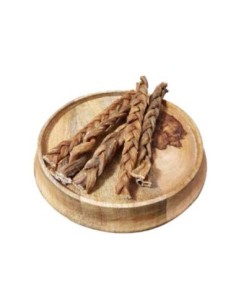 Œsophage d’agneau tressé VRAC - friandise naturelle vendue à l'unité