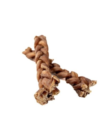 Œsophage d’agneau tressé VRAC - friandise naturelle vendue à l'unité