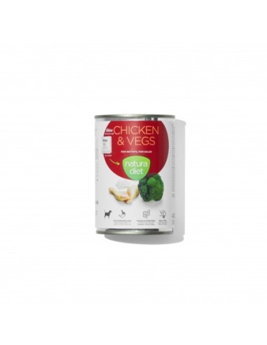 Natura Diet Pâtée chicken & vegs 400gr