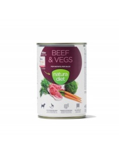 Natura Diet Pâtée beef & vegs 400gr
