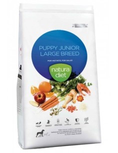 Croquettes chiots grande races NATURA DIET PUPPY LARGE BREED - sac de 12kg