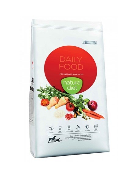 Croquettes chiens poulet NATURA DIET DAILY FOOD