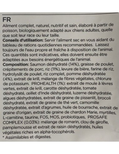 Croquettes chiens Poisson et Riz NATURA DIET Fish & RICE