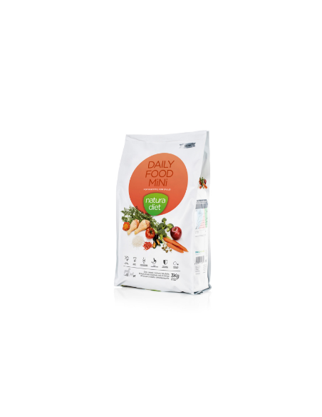 Croquettes mini chiens poulet NATURA DIET DAILY FOOD MINI