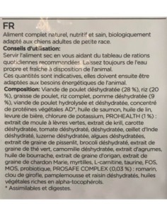 Croquettes mini chiens poulet NATURA DIET DAILY FOOD MINI 2