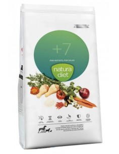 Croquettes chiens agés poulet NATURA DIET +7