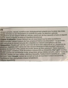 Croquettes chats stérilisés Natura Diet Sterilized Chicken 2