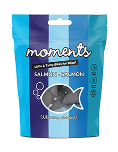 Friandise au saumon Moments Salmon - saine , sans OGM, sans céréales