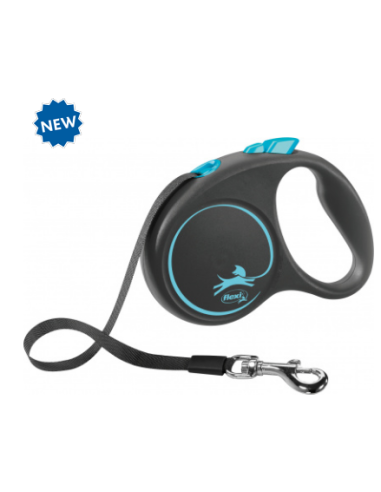 flexi BLACK DESIGN laisse sangle taille S