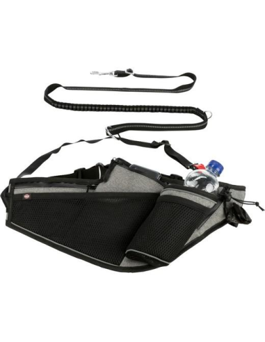 Ceinture jogging avec laisse 70 - 130 cm