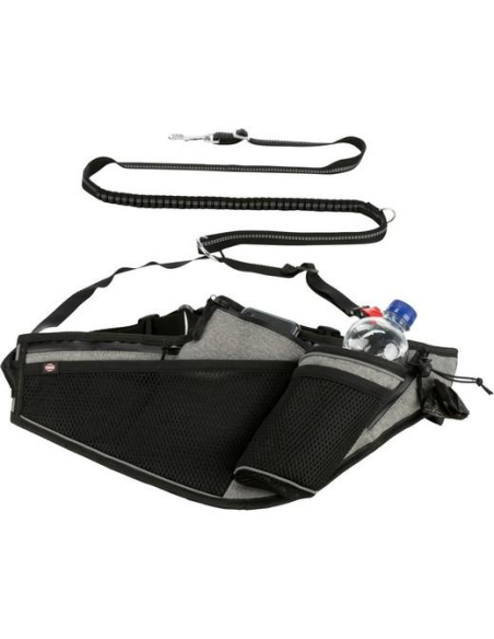 Ceinture jogging avec laisse 70 - 130 cm