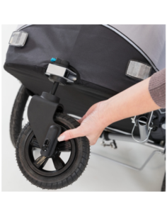 ROUE AVANT POUSSETTE POUR ROULOTTE