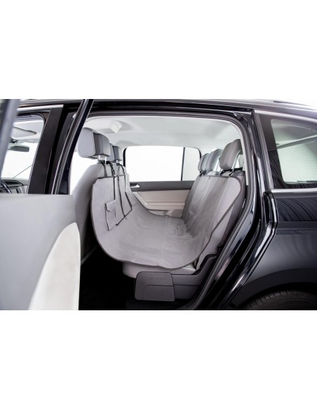 Couverture grise pour sièges de voiture 1,4*1,45m