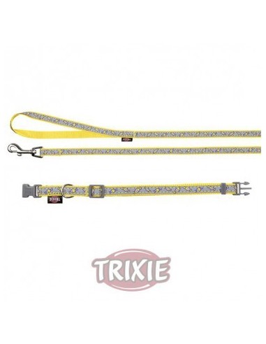 Collier avec laisse Yellow Candy