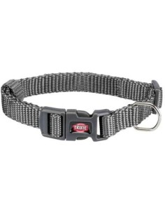 Collier premium gris graphite pour chiens