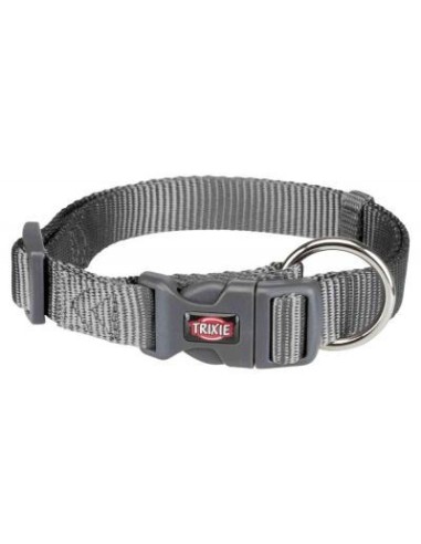 Collier premium gris graphite pour chiens