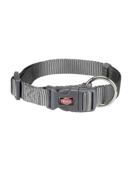 Collier premium gris graphite pour chiens