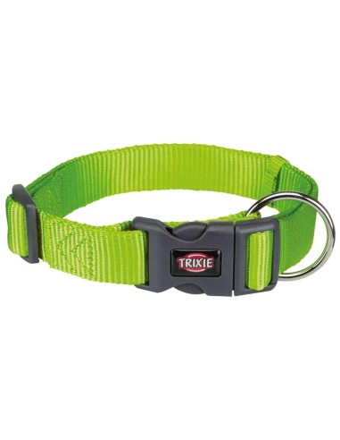 Collier premium vert pomme TRIXIE pour chiens