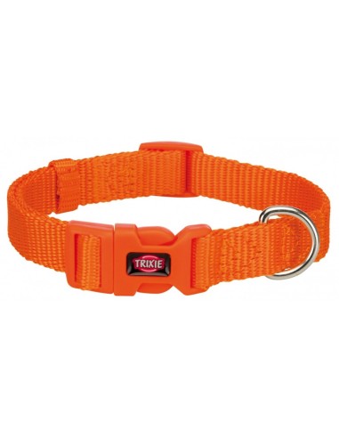 Collier premium orange papaye TRIXIE pour chiens
