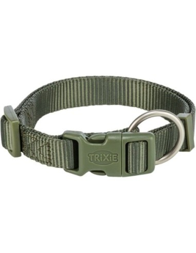 Collier Premium Vert olive TRIXIE pour chiens