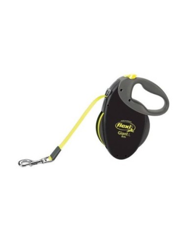 Laisse Flexi Giant L néon 8mètres - 50kg