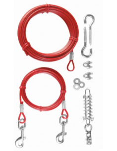 Câble d'attache avec longe 15 m Trixie