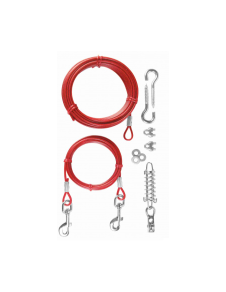 Câble d'attache avec longe 15 m Trixie