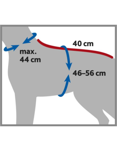 Peignoir pour chien en tissu éponge