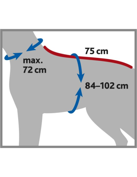 Peignoir pour chien en tissu éponge
