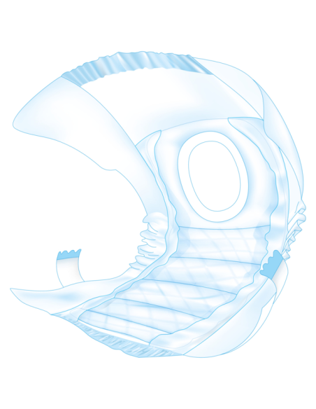 Couches pour chiens femelles, 12 pcs