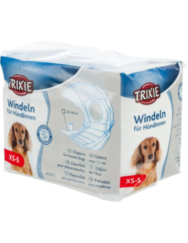 Couches pour chiens femelles, 12 pcs