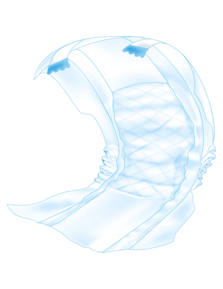 Couches pour chiens mâles, 12 Pcs