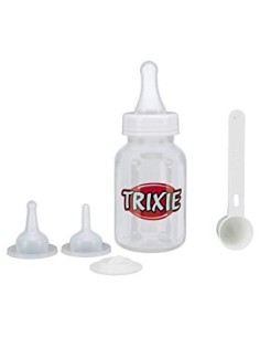 Set biberon 120ml TRIXIE avec 3 tétines différentes - pour bébés animaux
