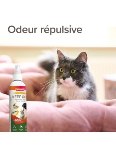 KEEP OFF Spray répulsif INDOOR pour chiens et chats BEAPHAR - 200 ml