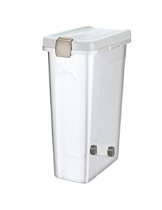 Baril pour nourriture, Transparent/Blanc - Trixie