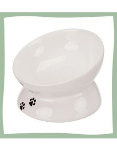 Gamelle en céramique surélevée et inclinée 2