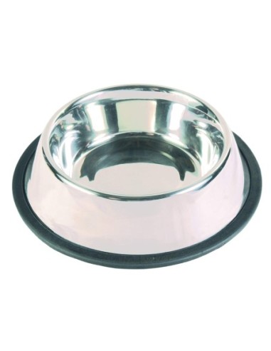 Ecuelle en acier inox - gamelle avec antidérapant