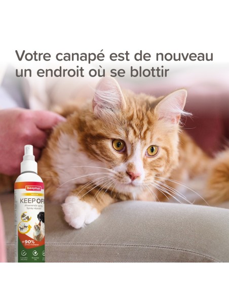 KEEP OFF Spray répulsif INDOOR pour chiens et chats BEAPHAR - 200 ml