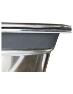 Set écuelles double en inox Eat on Feet Trixie , anti-bruit 2