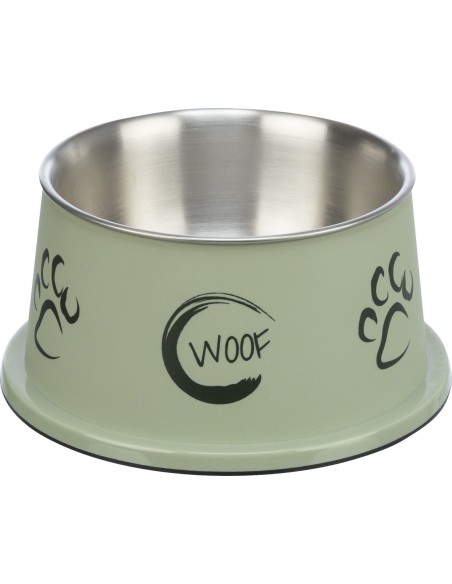Gamelle inox antidérapante pour chiens à oreilles longues / cocker