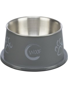Gamelle inox antidérapante pour chiens à oreilles longues / cocker 2