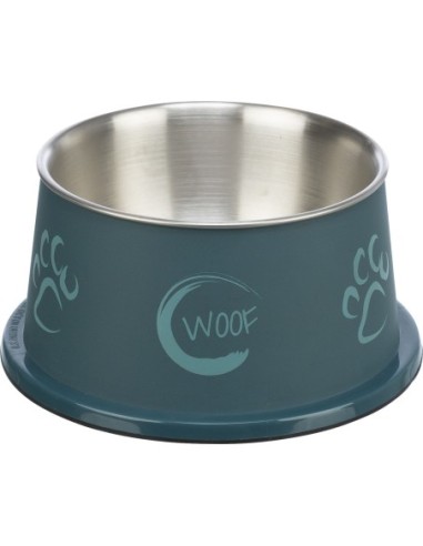 Gamelle inox antidérapante pour chiens à oreilles longues / cocker